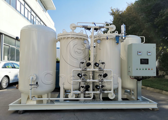 معالجة مياه الصرف الصحي معدات مولد الأوكسجين الصناعي 90-93 ٪ الطهارة